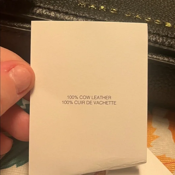 Marc Jacobs Black Pebbled Leather Crossbody, New - Picture 8 of 8